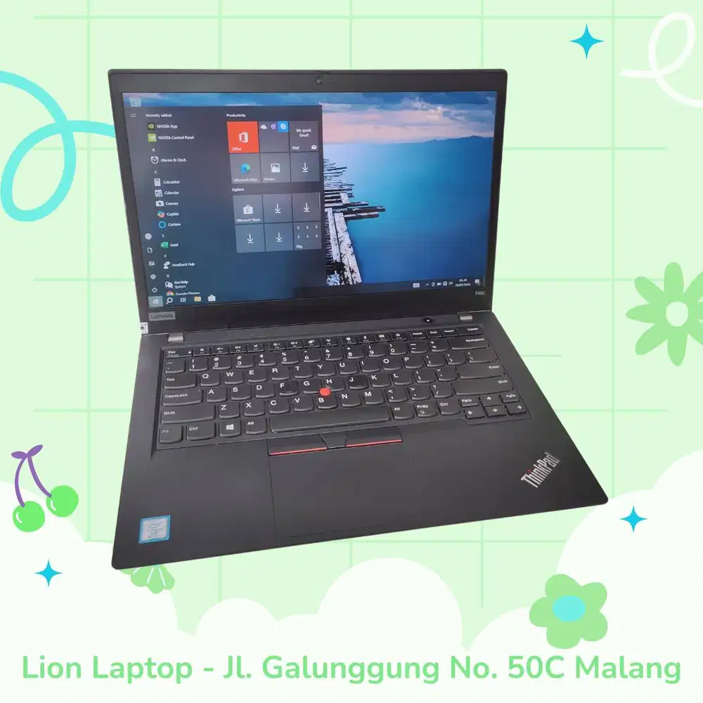 Double VGA NVIDIA Core i5 8/256 Slim Lenovo Thinkpad T490 [28|01]