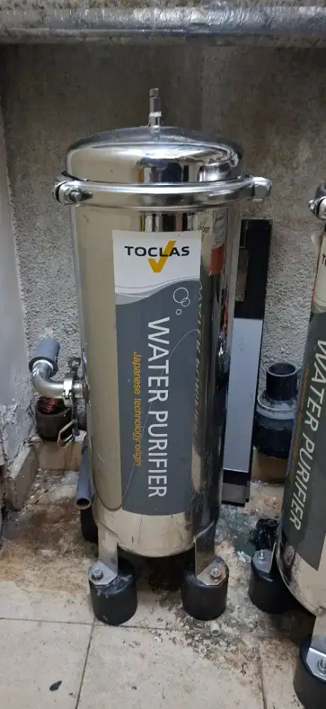 Filter air toclas water purifier penjernih air 2 tabung like new