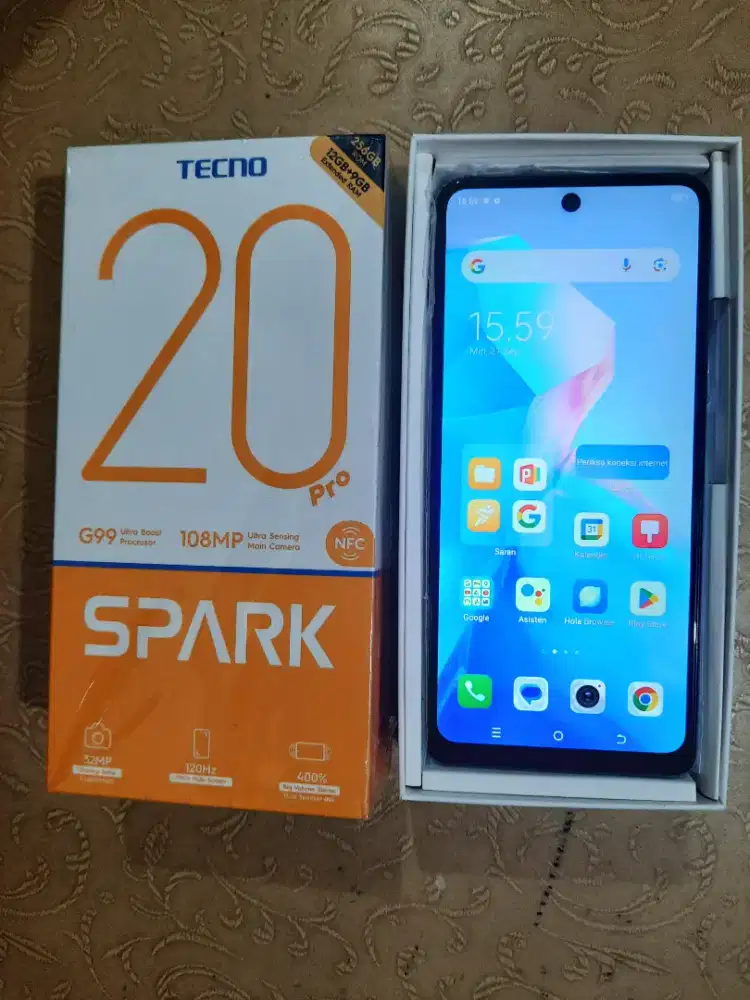 Hp Tecno 20 Pro NFC 12/256