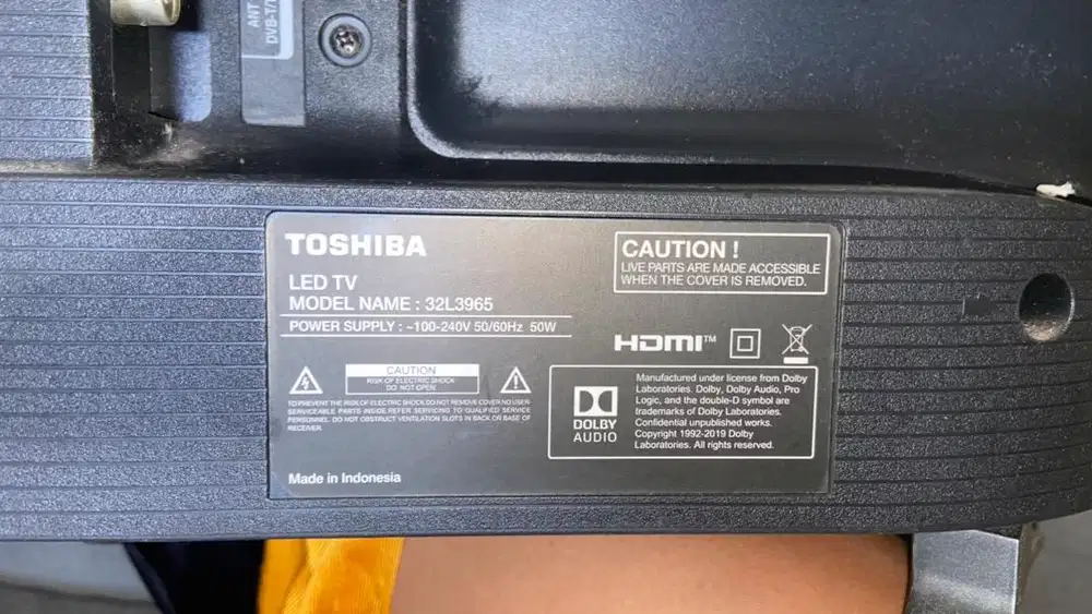 Toshiba LED 32 inch Digital