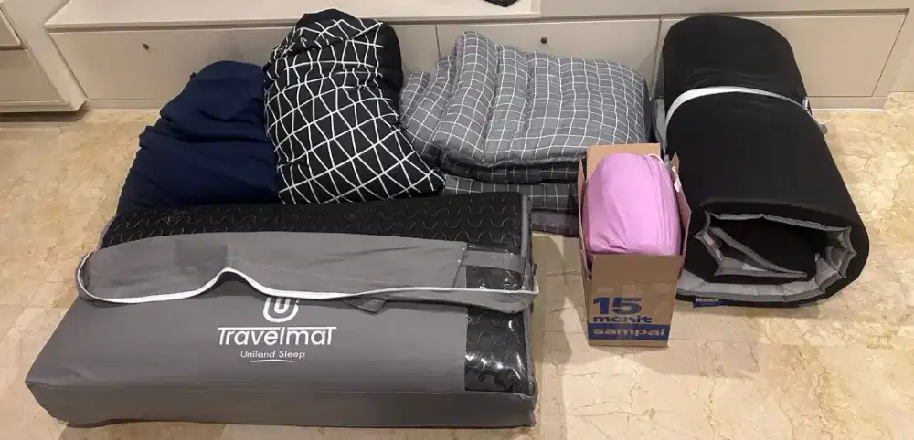 Dijual Borongan 3 Kasur Gratis 2 BeanBag dan Bedcover