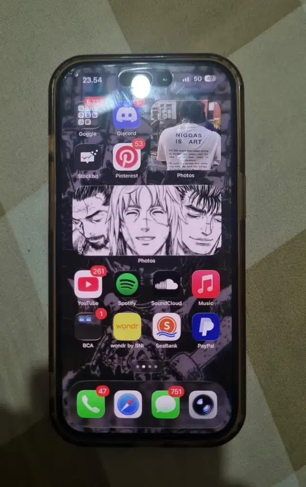 iPhone 15 128GB Mulus Like New Garansi ON Mei 2026 Fullset