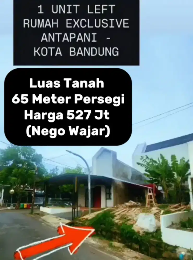Dijual Tanah Siap Bangun – Antapani, Bandung