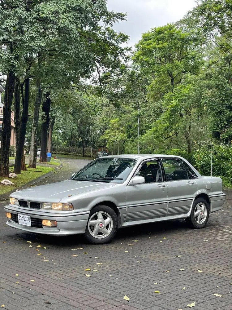 Mitsubishi Eterna GTI-16V 1991 Silver 1990 1992 dijual Cepet Bu