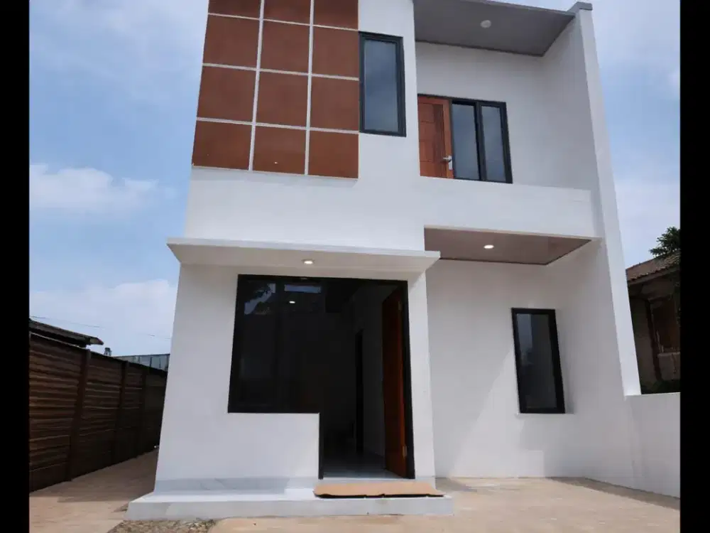 Hunian Ekslusif DP Bebas 2 Lantai Dekat LRT Harjamukti Depok