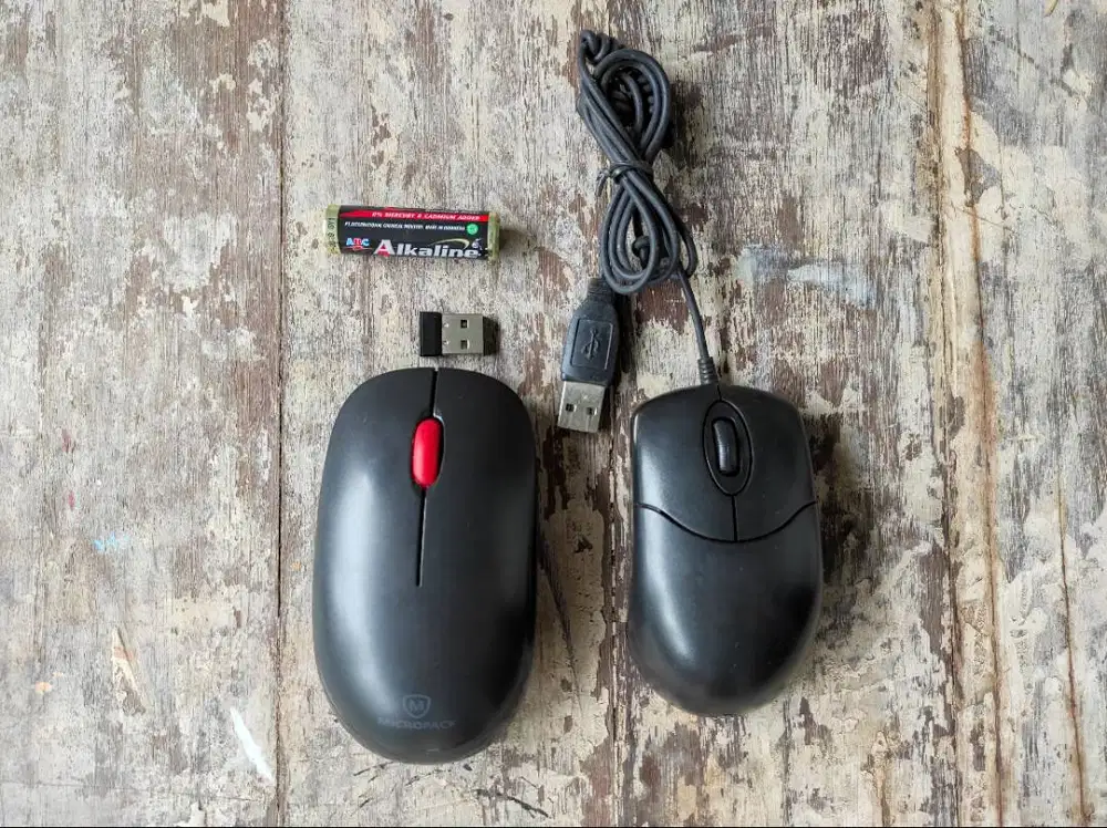 Mouse Computer Kabel USB & Wireless
