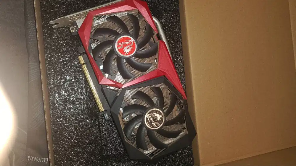 GTX 1660 Super 6GB Colorful (Bekas pakai, nego sampe jadi)