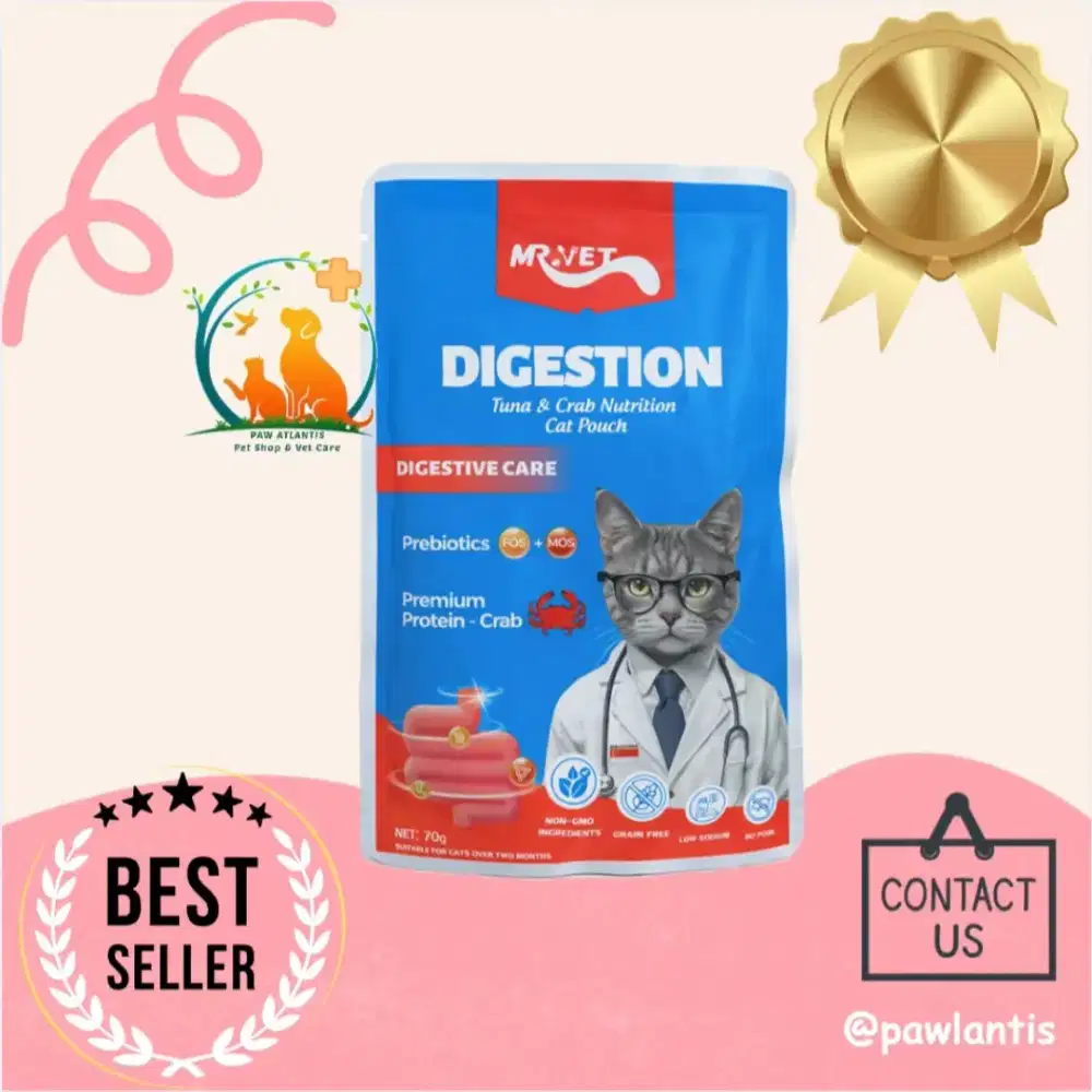 Pakan Basah Mr. Vet Digestion