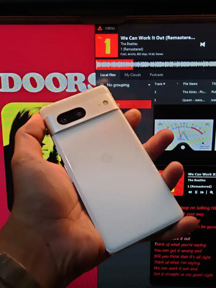 Google Pixel 7 Snow White Cukai