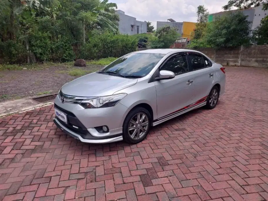 DP MURAH Vios 1.5 G TRD Sportivo Bensin Matic 2016 Silver AEF