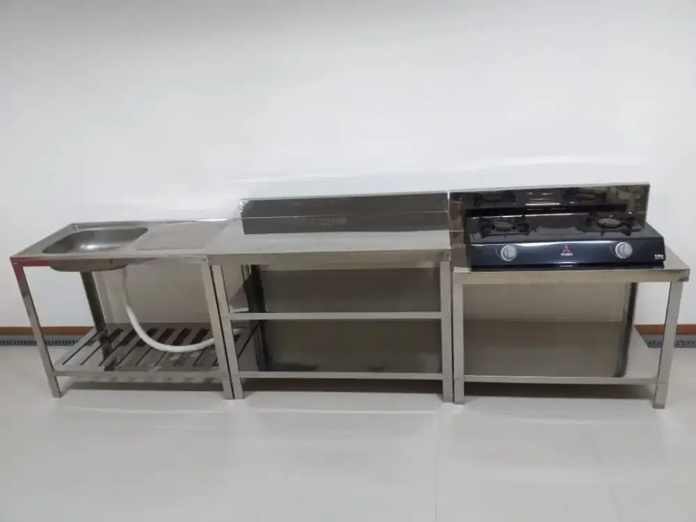 MEJA DAPUR STAINLESS