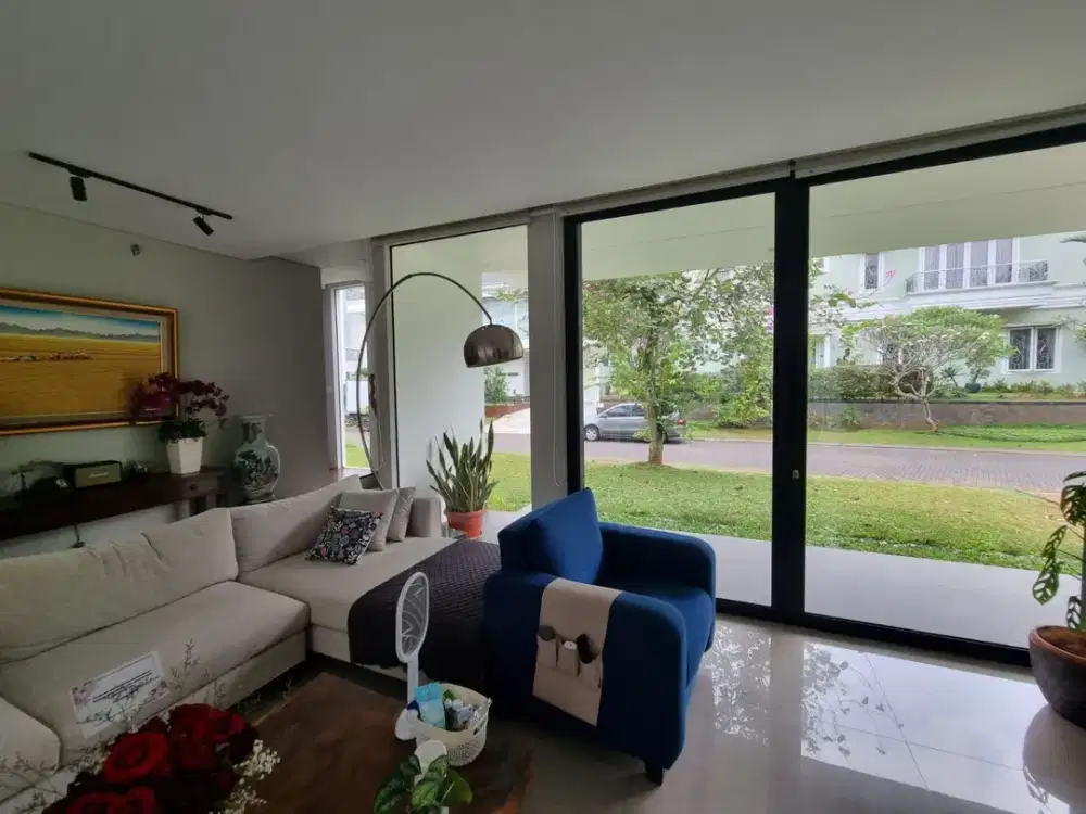 Dijual Rumah Hoek Bangunan Mnadiri Minimalis Vermont Parkland Bsd