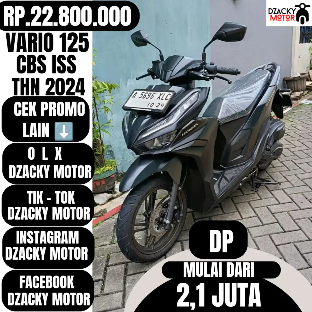 VARIO 125 CBS ISS 2024 SECOND LIKE NEW