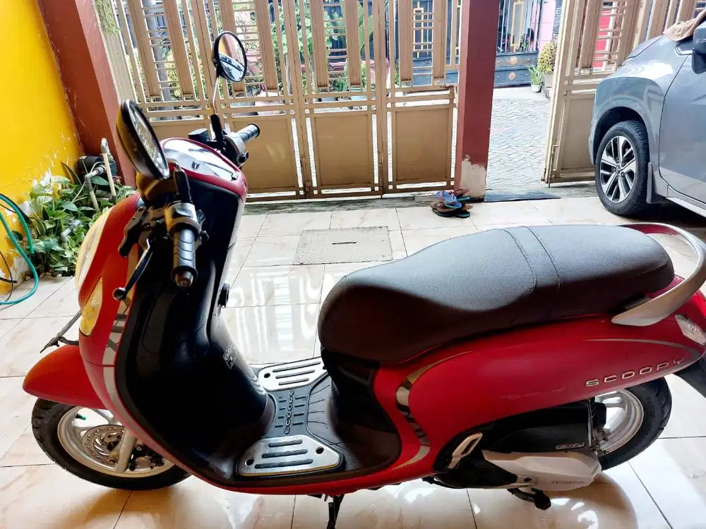 JUAL SCOOPY STYLISH 2021 TANGAN I, PEMAKAIAN ANTAR JEMPUT ANAK