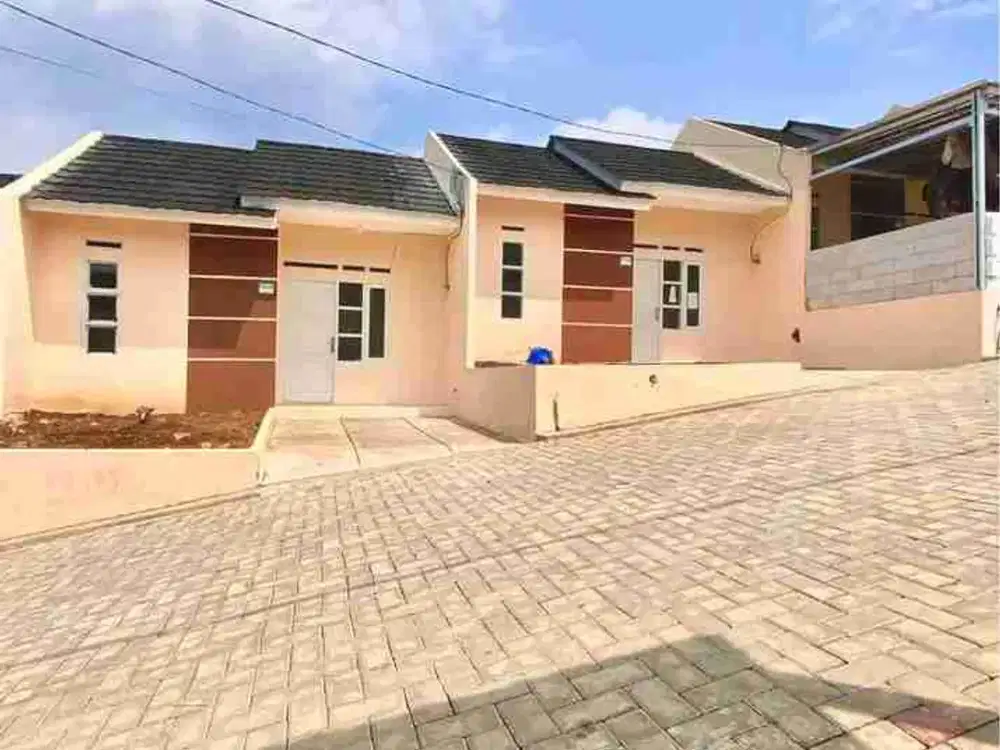 Hunian Dengan View Pegunungan Dekat Stasiun Di Parung Kuda Sukabumi.