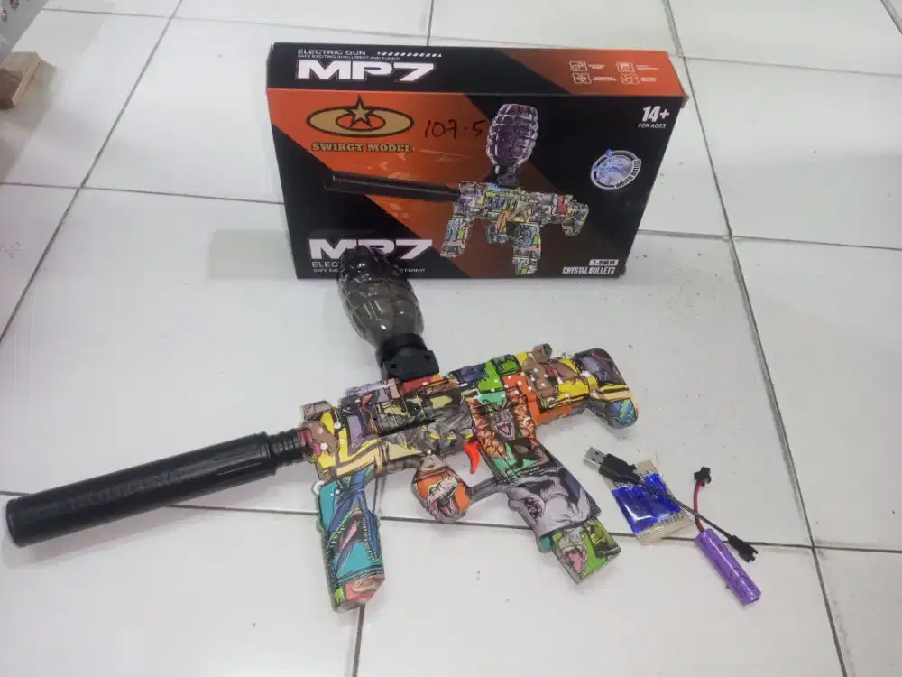 Mainan Anak Hydrogel gun cas