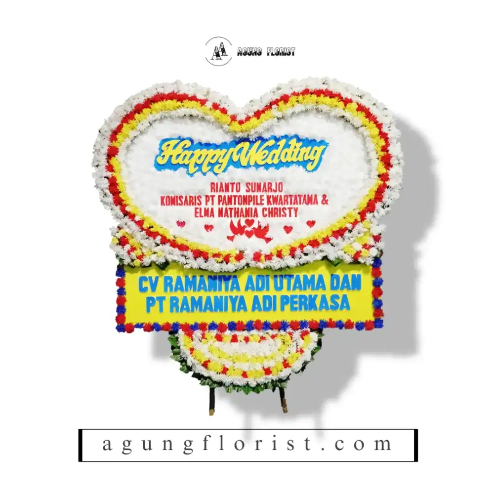 Agung florist Bunga papan