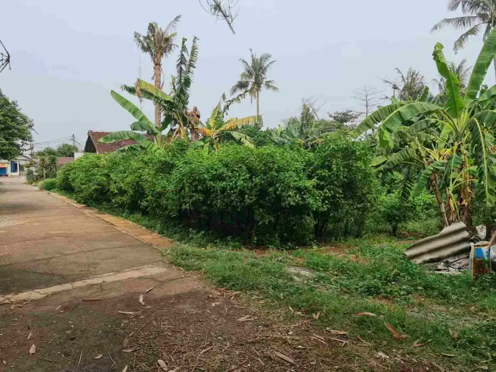 Tanah 925 m (28x33)cocok utk rumah  workshop gudang dll akses 2 mobil bisa masuk truk di cikunir