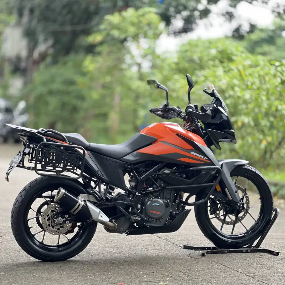 GAS TOURING! KTM DUKE 390 ABS ADVENTURE 2022 ORANGE KM LOW PAJAK HIDUP