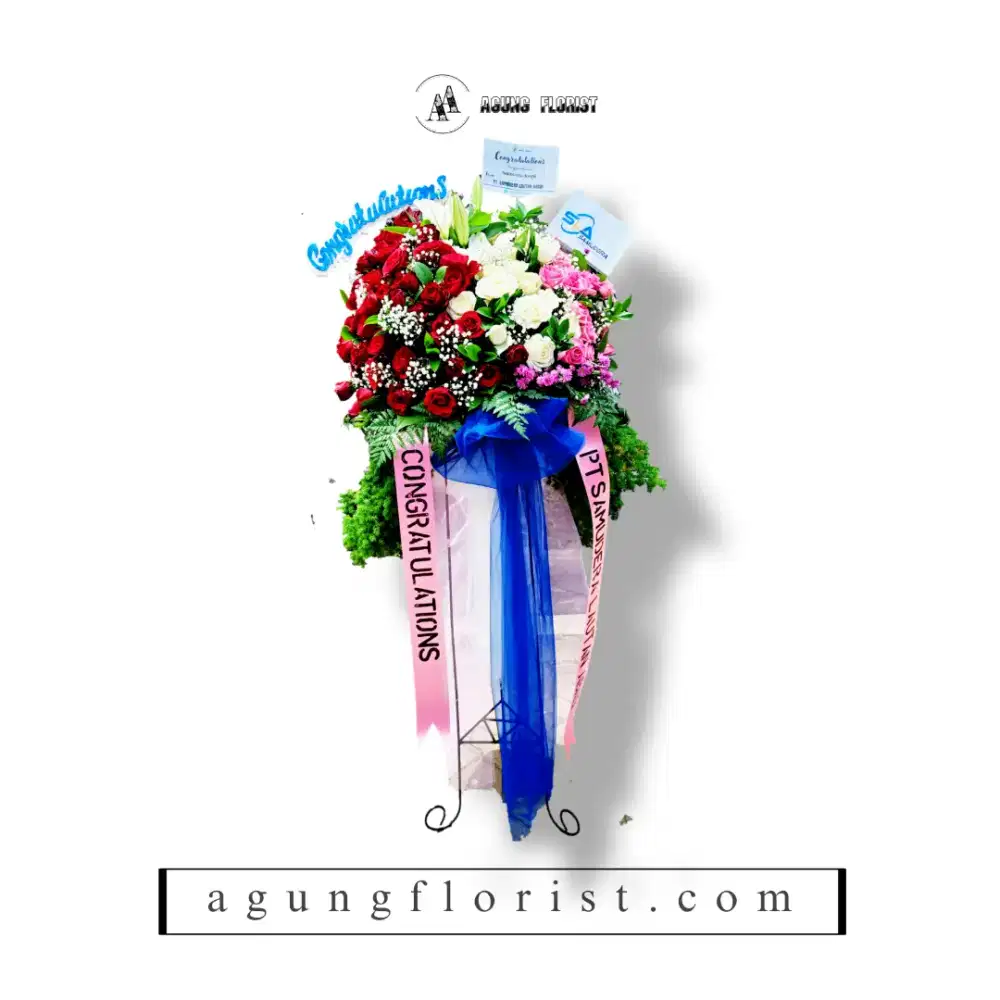 Agung florist standing flower bunga standing