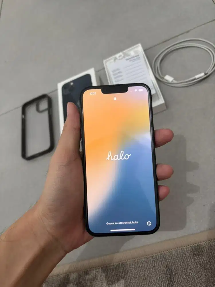 Iphone 13 midnight 128Gb masih Ori semua