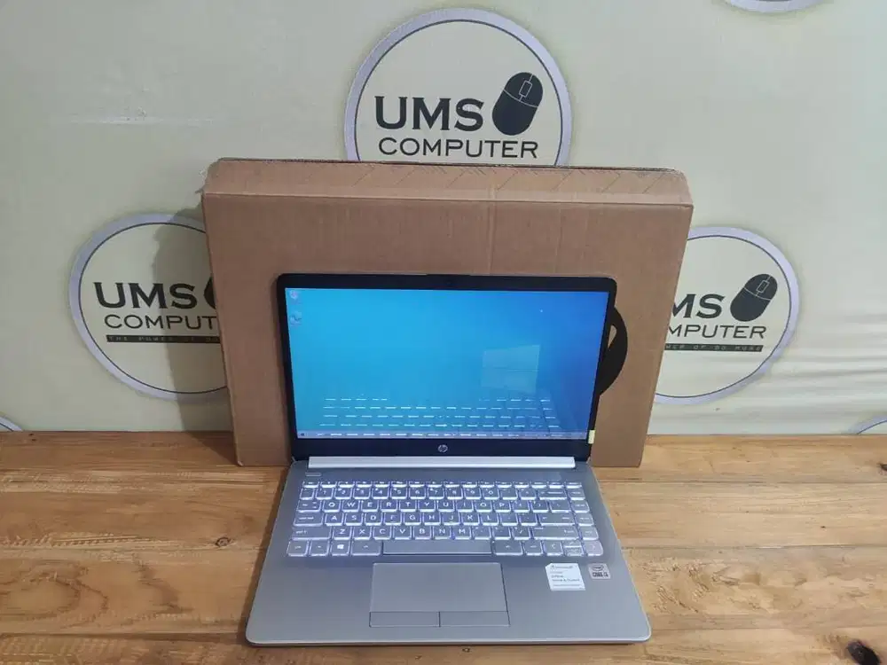 HP 14S CF2517TU INTEL CORE I3 10110U Ram 8GB SSD 256GB