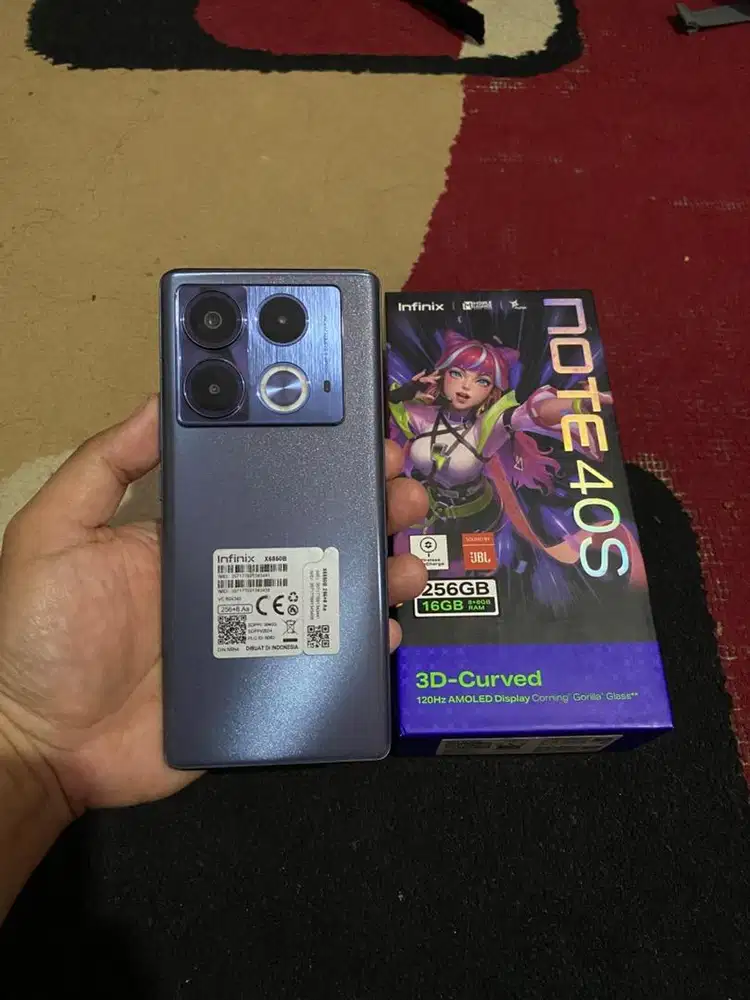 BISMILLAH INFINIX NOTE 40s 8/256 FULSET MULUS