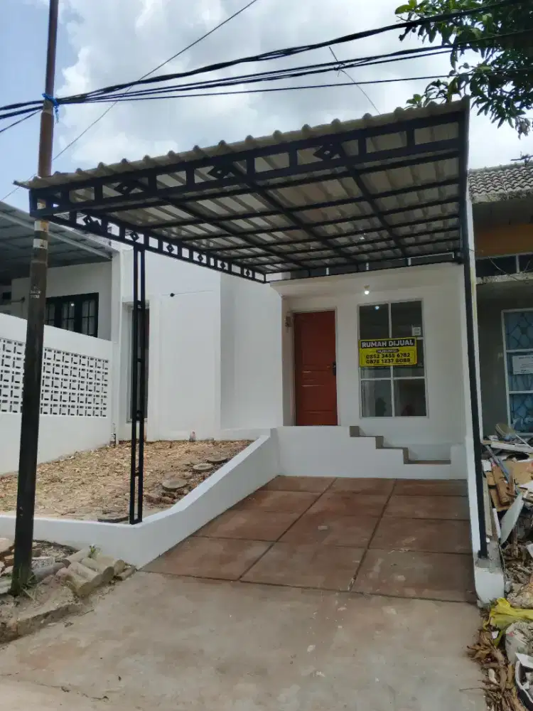 Rumah dijual siap masuk habis di Renovasi Total
