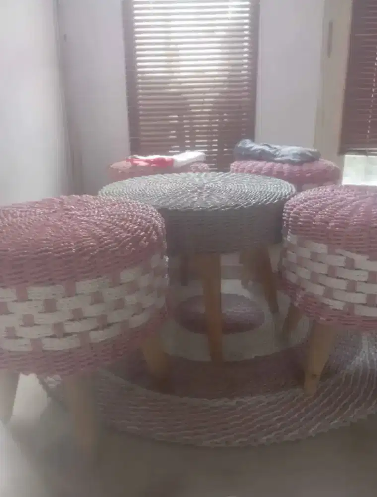 Kursi+meja+tikar full set