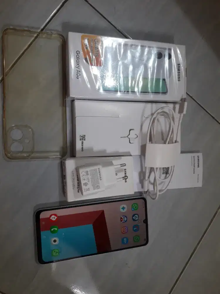Samsung Galaxy A06 6/128GB Blue - Garansi Resmi TAM (Fullset + Bonus)