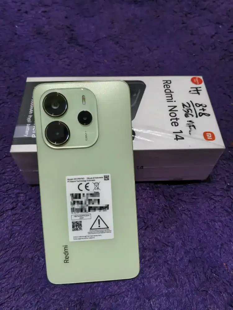 Jual hp Xiaomi redmi note 14 4G 8/256