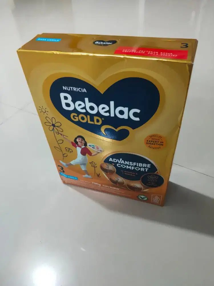 Susu Formula Bebelac Gold 3 Vanilla 1-3 tahun