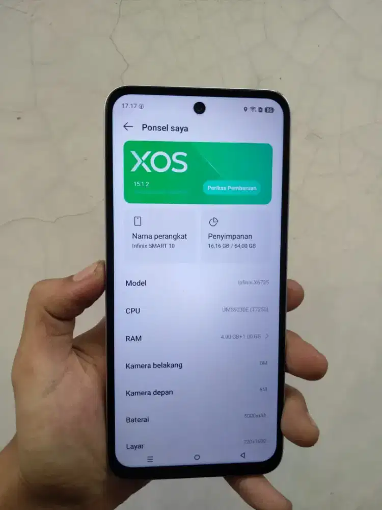 Infinix Smart 10 Silver 4+4/64