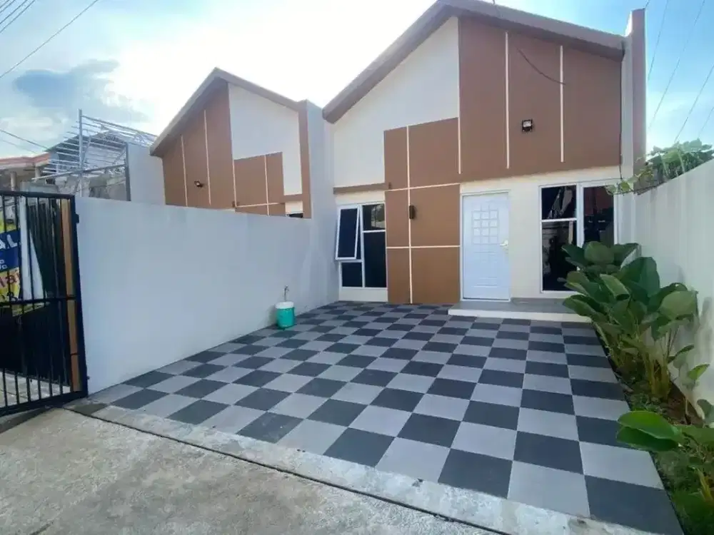 RUMAH BARU HARGA OKE BANGET! Bangunan Fresh & Modern di Jatibening Baru
