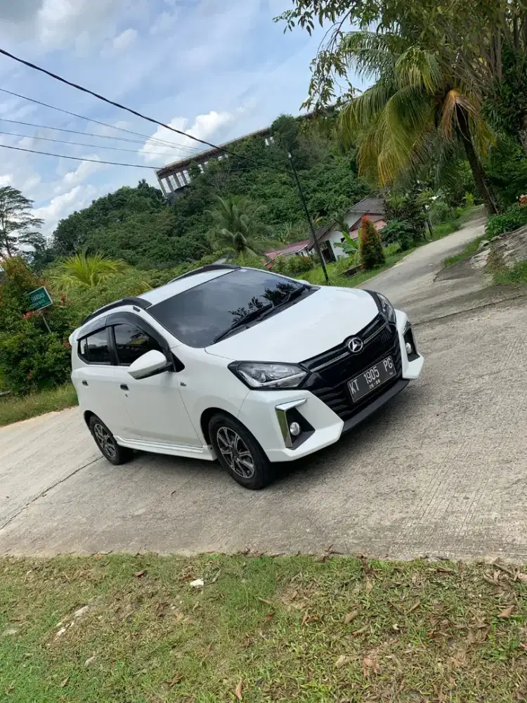 New ayla R 1200cc 2021 metik AT mulus terawat pajak hidup