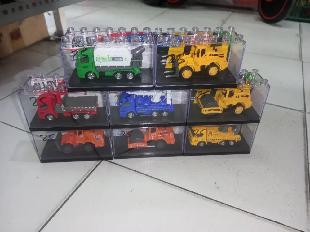 Mainan Anak Diecast truk Konstruksi