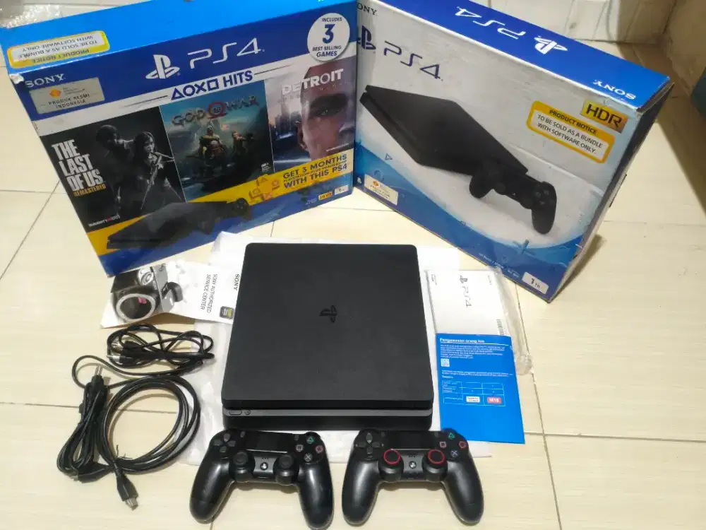 Ps4 slim seri 22 hen 12 Hdd 1 Tb