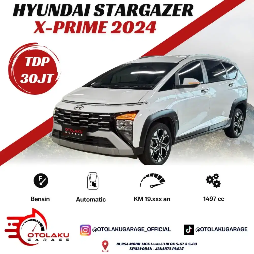 [PUTIH TERMURAH] STARGAZER X PRIME 1.5 A/T KM LOW