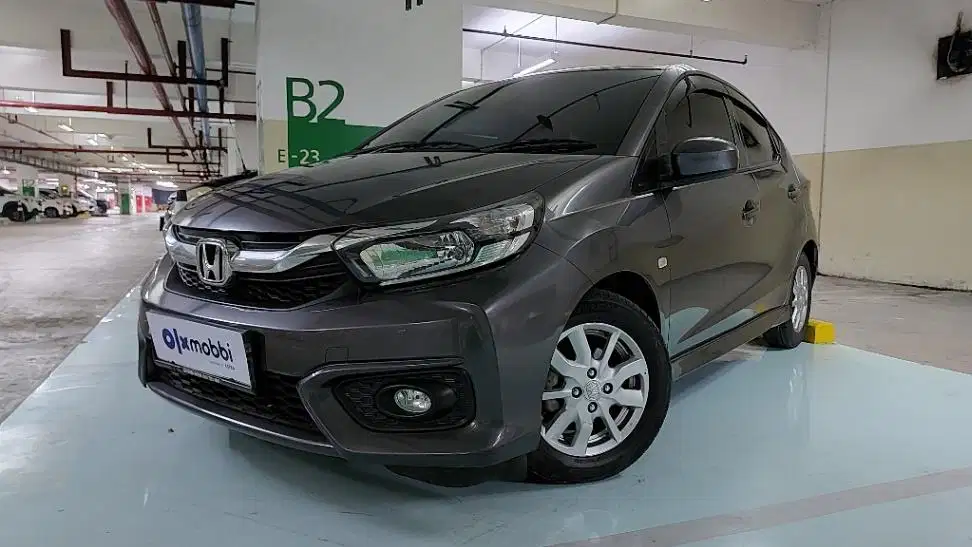 DP MURAH Honda Brio Satya 1.2 E Bensin-AT 2021 Abu CAJED