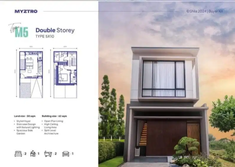 Rumah cash & KPR Shilla at sawangan depok