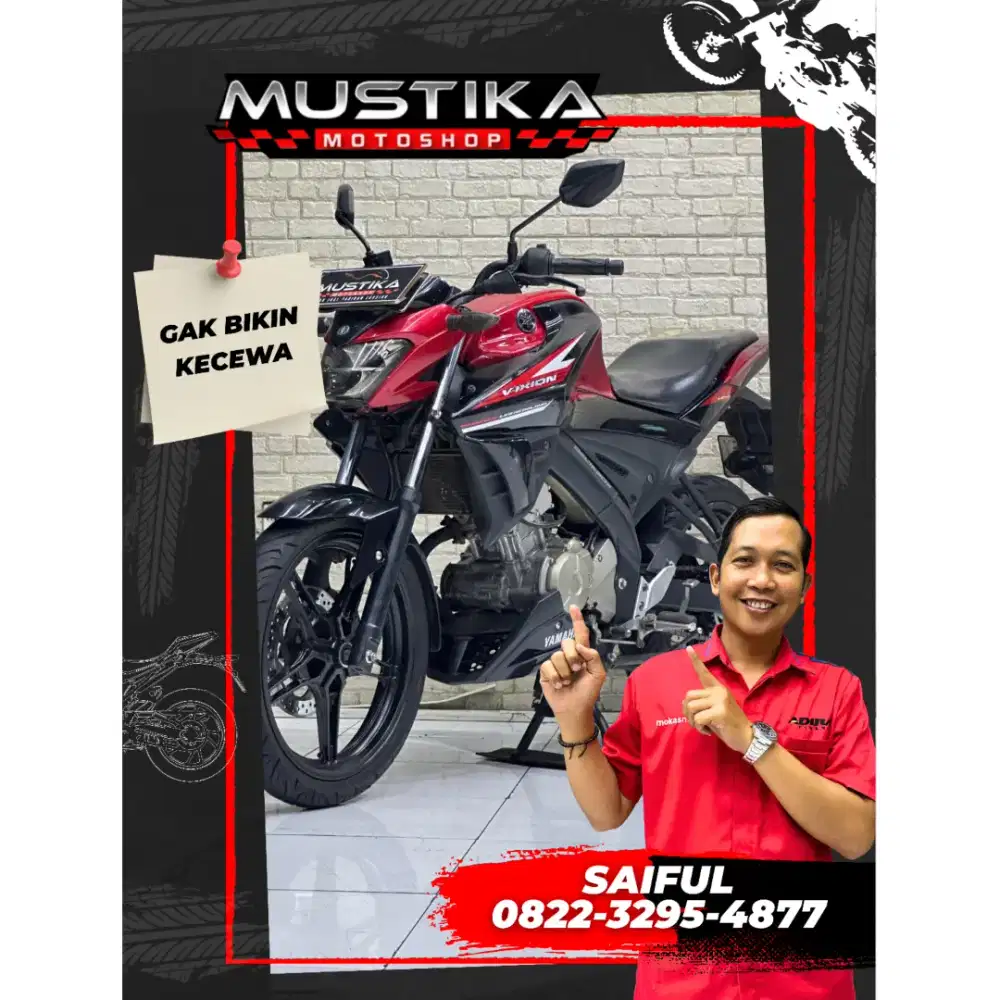 Perfect Condition!!Yamaha New Vixion 2017 N Asli Murah Murah-Mustika