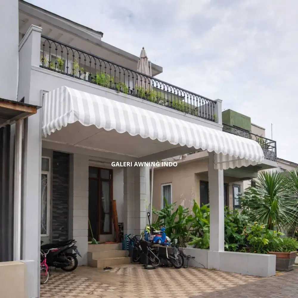 Rumah Lebih Sejuk, Harga Lebih Hemat – Promo Kanopi Kain Awning
