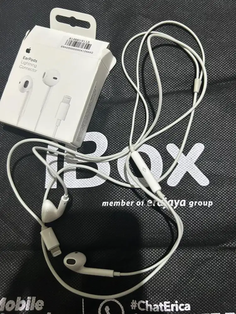Apple Earpods lightning connector