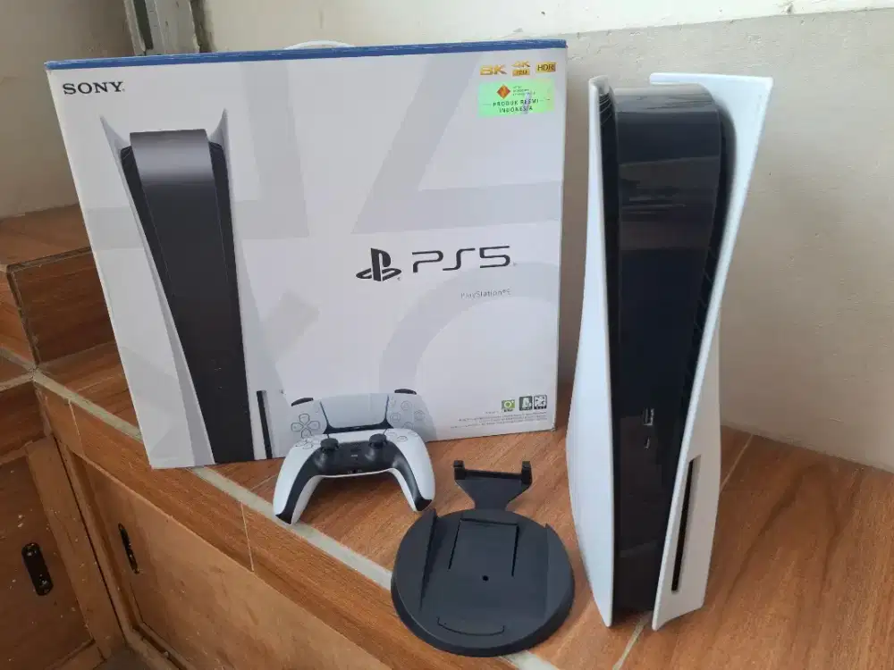 PS5 DISC VERSION ORIGINAL SONY INDONESIA FULLSET PS 5