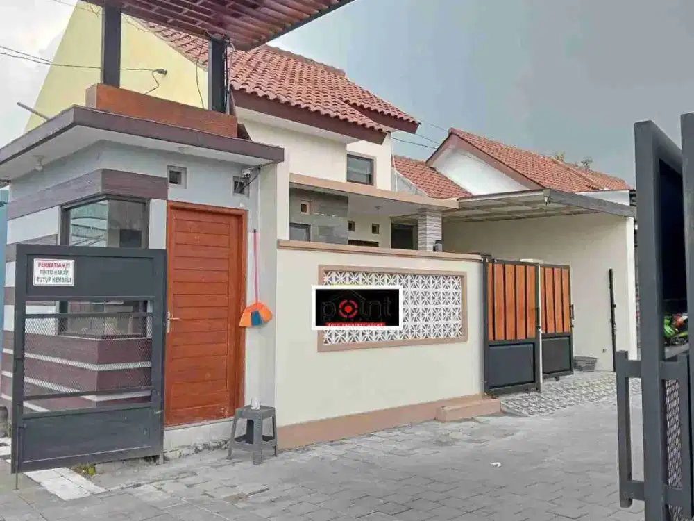 Rumah Baru di Cluster Cantik Gentan Siap Huni Minimalis