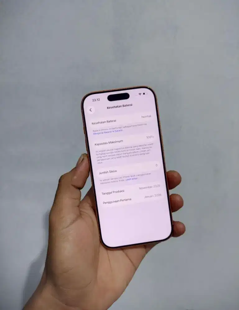 Iphone 17 Pro 256 Umur 10 hari ibox