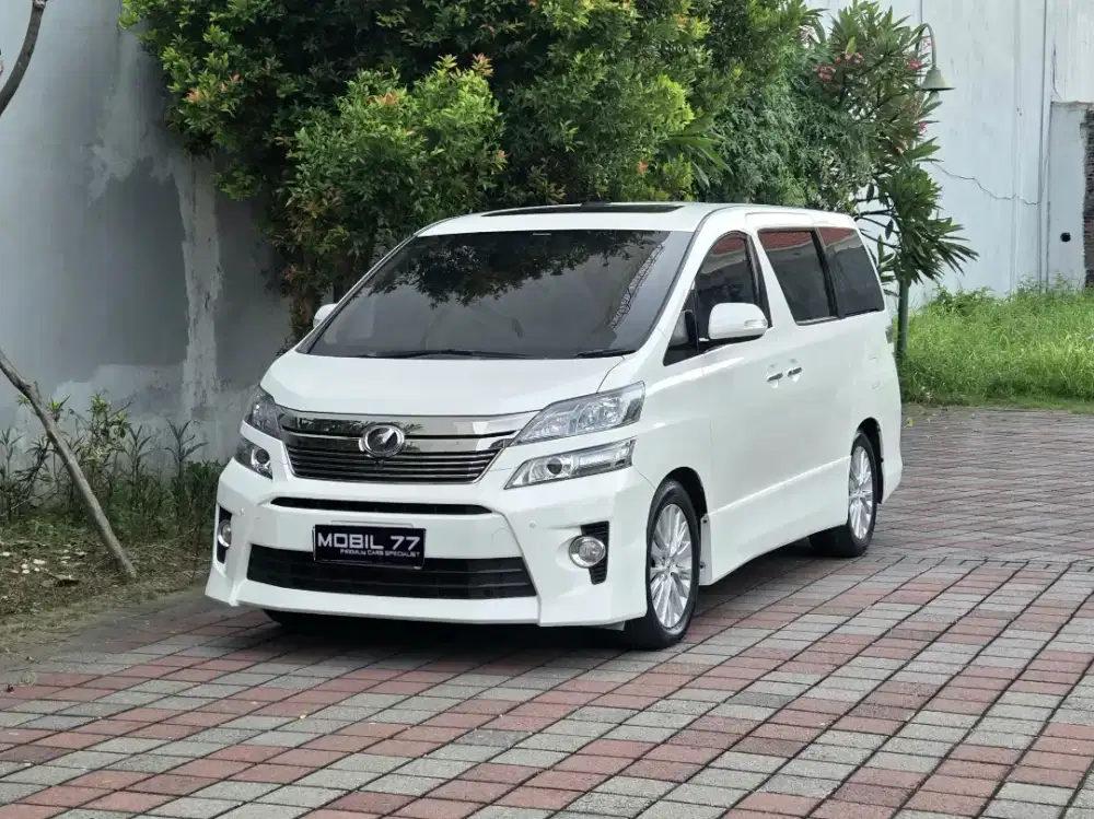 Toyota Vellfire ZG premium sound Tahun 2014