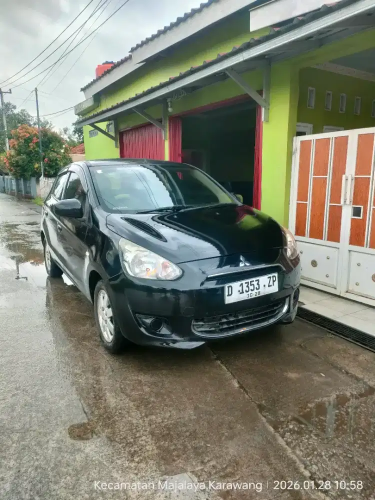 Mitsubishi Mirage GLS metik 2013 pajak panjang