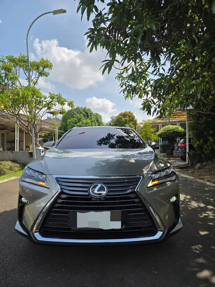 RARE!!! Km Antik, Plat Cantik! Lexus RX200t 2015/2016 Sonic Titanium