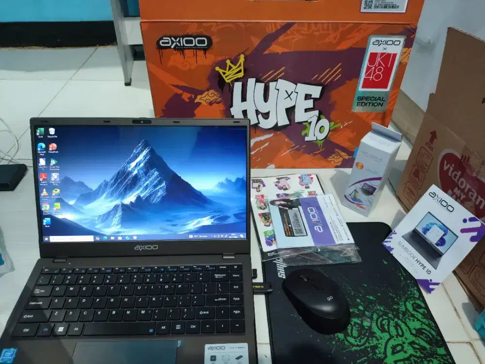 Axioo Hype 10 X jkt48 Intel Celeron N4020/8GB/256GB/HD